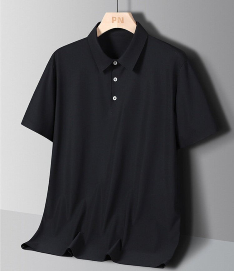 Summer ice cool men's POLO t-shirt